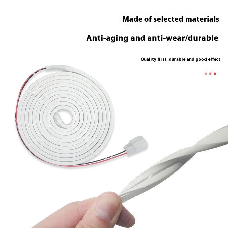 Aplicable a la atmósfera del maletero de Tesla, iluminación del maletero, luz trasera del coche