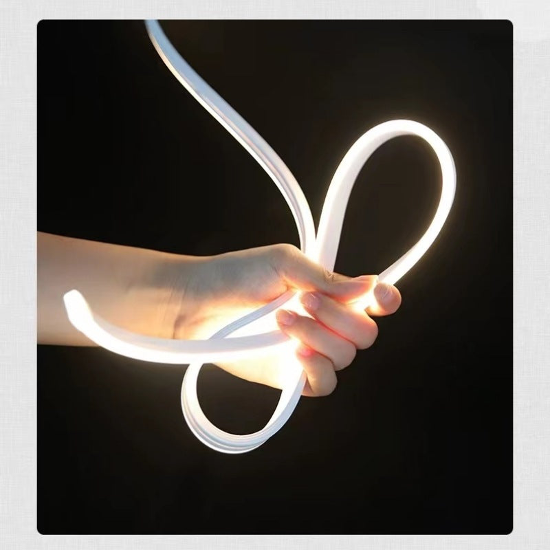 Aplicable a la atmósfera del maletero de Tesla, iluminación del maletero, luz trasera del coche