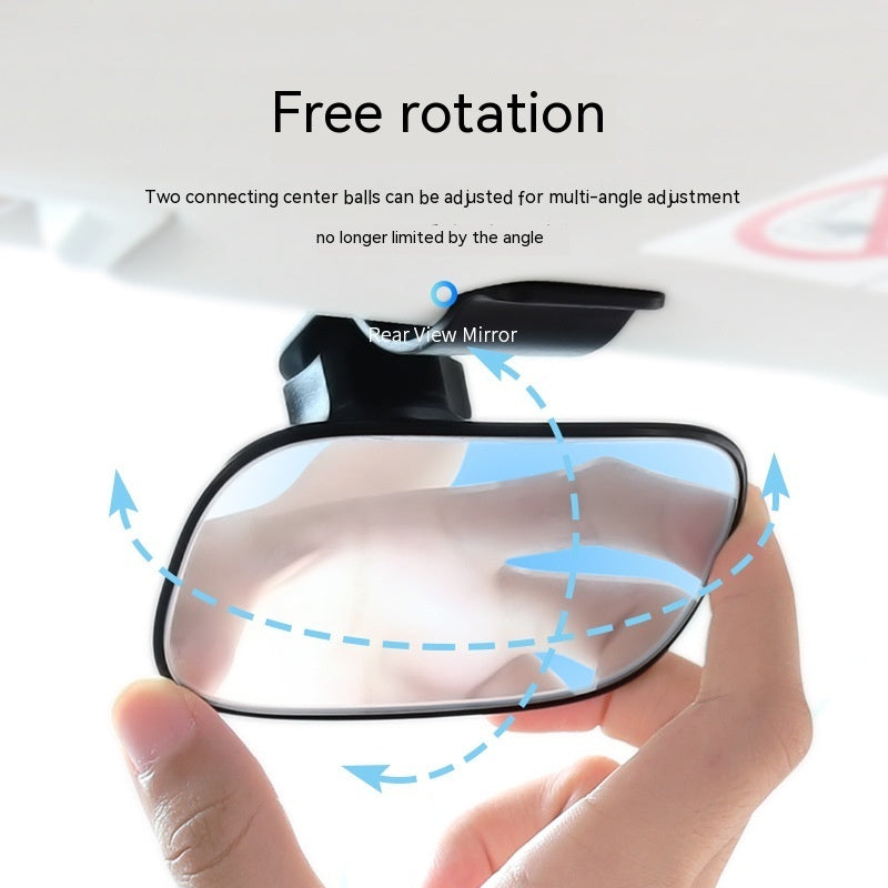 Instalación del espejo retrovisor auxiliar para bebés en el interior del coche