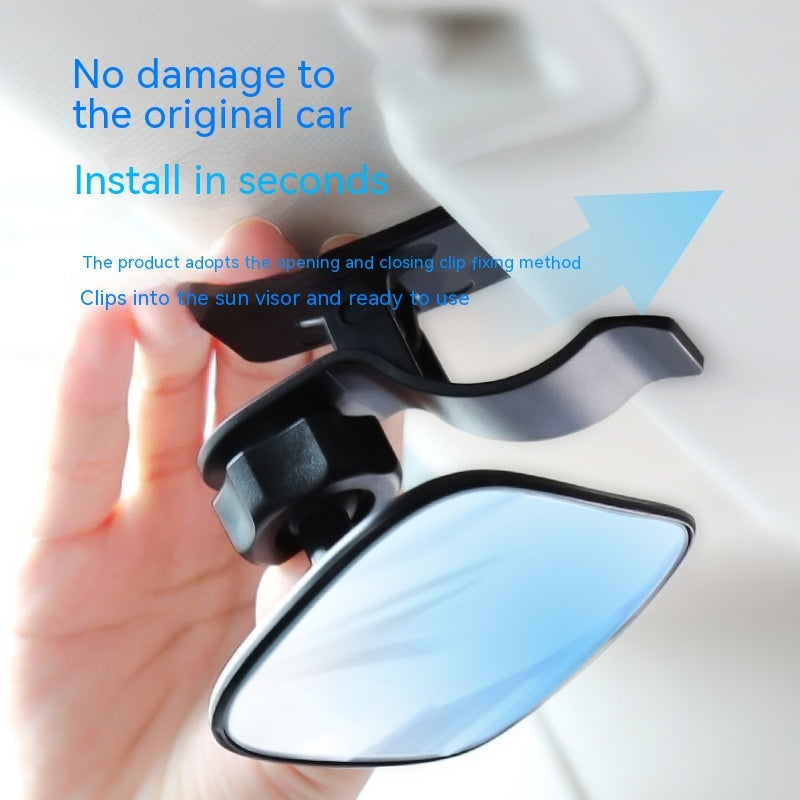 Instalación del espejo retrovisor auxiliar para bebés en el interior del coche